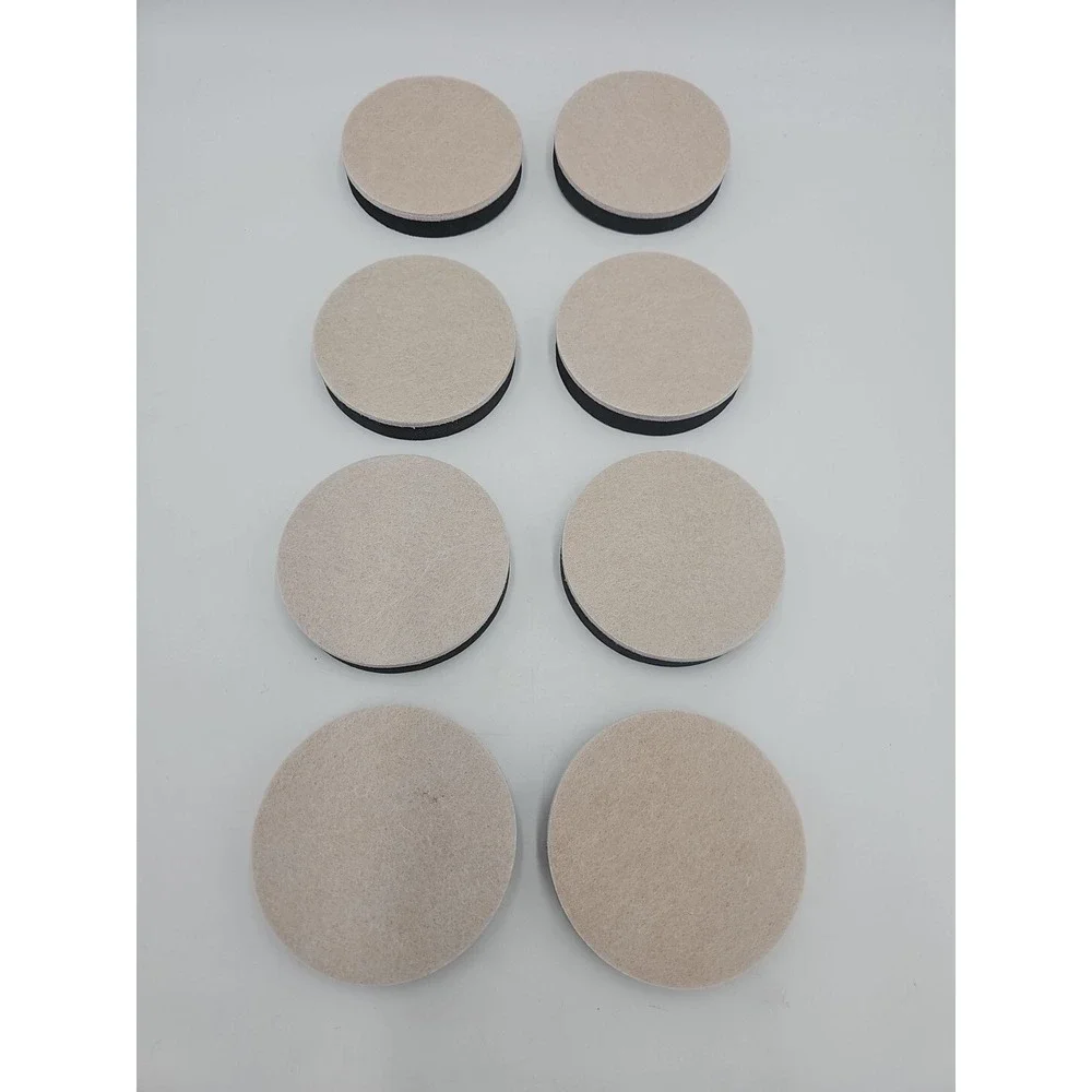 Shepherd Hardware Reusable Felt Furniture Sliders Multi Surface 3.5 in 89mm 8Ct